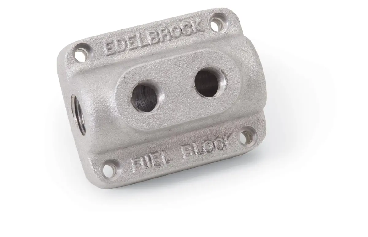 Edelbrock 1280 Fuel Distribution Block 1
