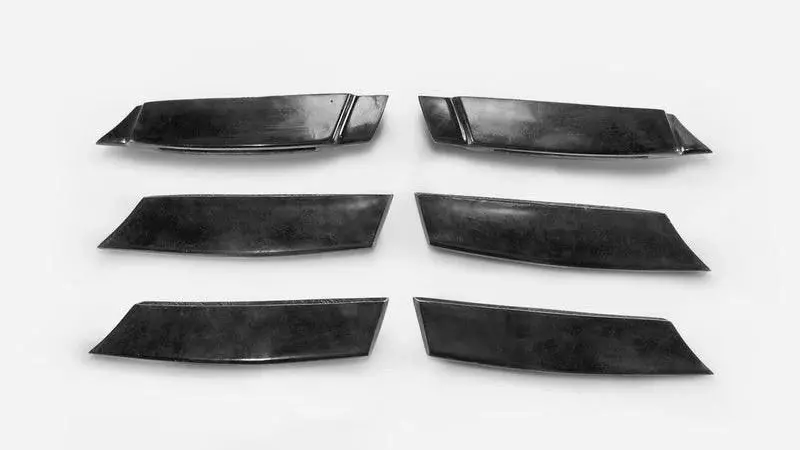 Epr Carbon Fiber 4 Wbs Style Front Bumper Intake For 2009-On 370Z Z34 1