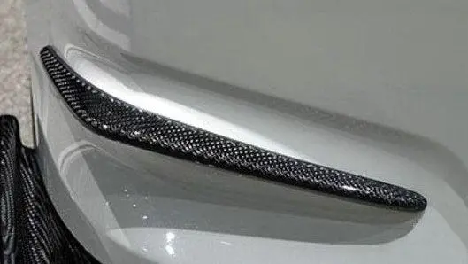 Epr Carbon Fiber As Style Front Bumper Canards (Pre-Face Lift) For Gtr R35 08-12 1