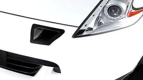 Epr Carbon Fiber Front Bumper Bumper Duct Set For 09-On 370Z Z34 1