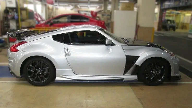 Epr Carbon Fiber Vrs Style Front Fender With Front Bumper Extension For 2009-On 370Z Z34 1