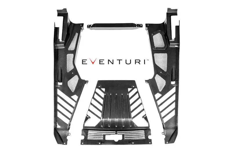 Eventuri Carbon Fibre Engine Cover Set - Lamborghini Huracan 1