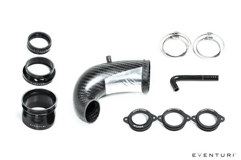 Eventuri Carbon Fibre Turbo Inlet Pipe - Audi Rs3 8V Gen 2 | 8Y | Tt-Rs 8S | Rsq3 F3 (Lhd) 1