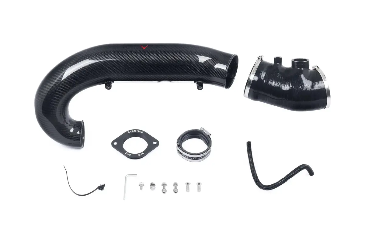 Eventuri Carbon Fibre Turbo Tube V3 - Honda Civic Type R Fk8 1