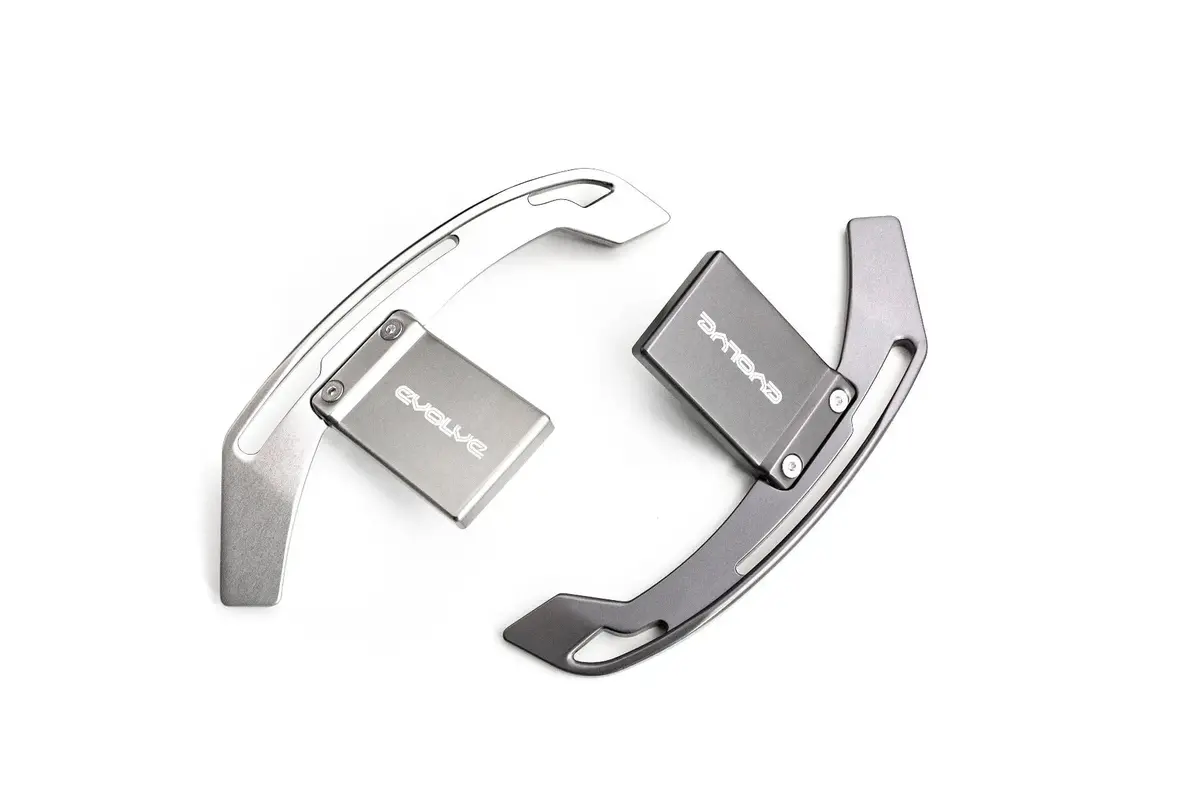 Evolve Aluminium Billet Gear Shift Paddle Set - Bmw F Series (Gen 1 & 2 Steering Wheel) 1