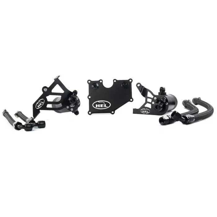 Hel Direct Fit Dual Oil Catch Can Kit For Ford Focus Mk3 Rs (2016-2017) 1