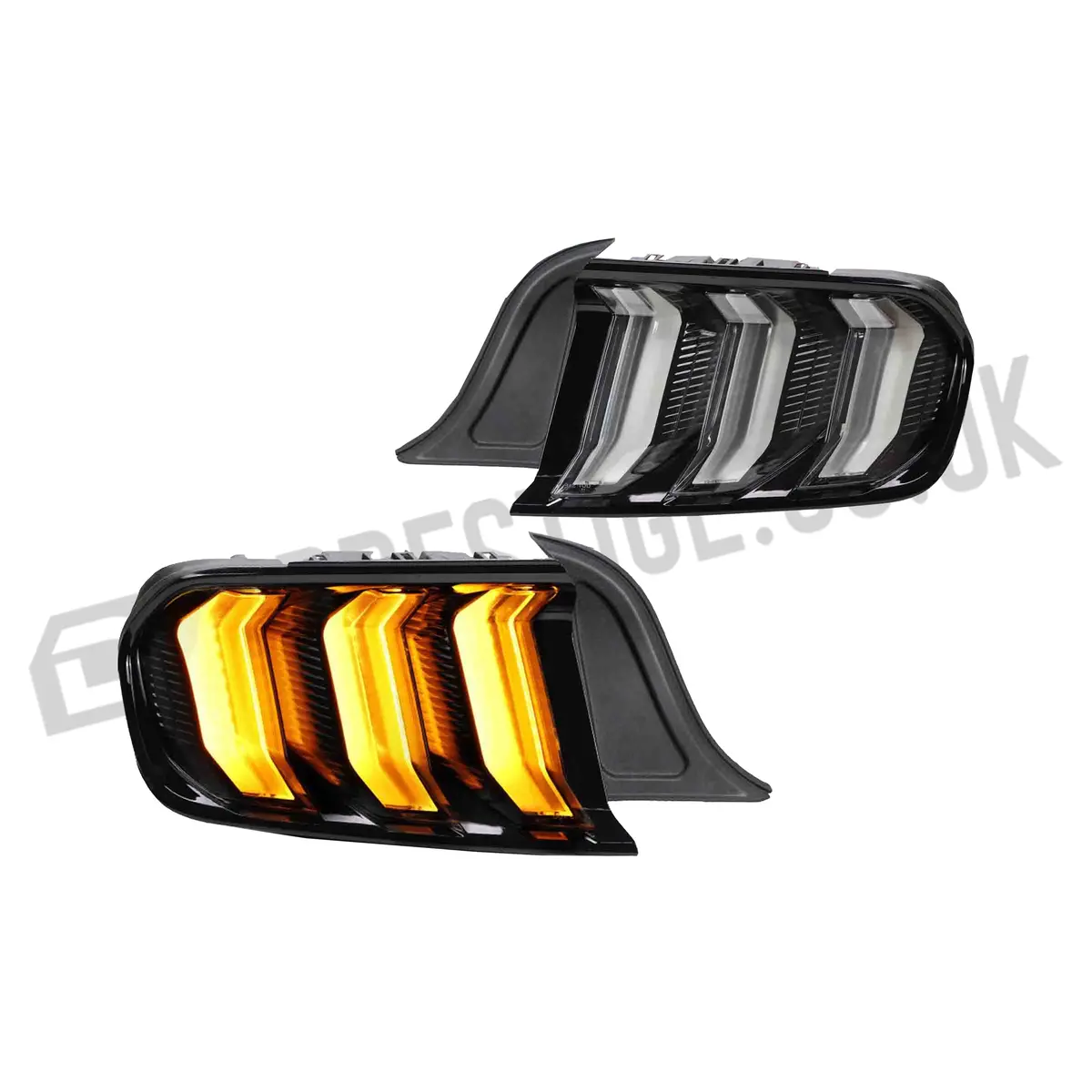 Led Rear Lights  For 2015-2023 Ford Mustang S550 W/5 Modes Turn Signal 1