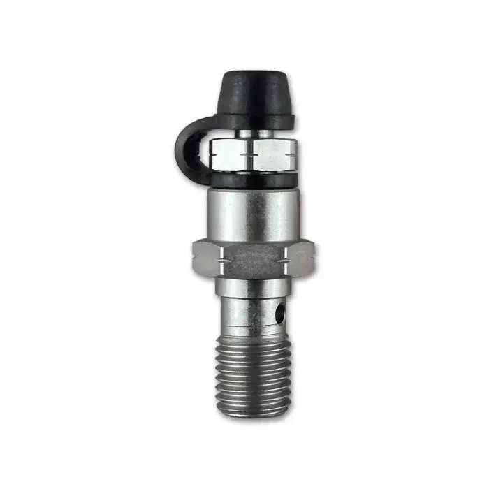 Hel Stainless Steel M10 X 1.25 Banjo Bolt With Bleed Nipple 1
