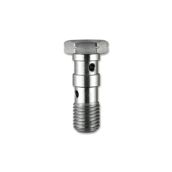 Hel Stainless Steel M10 X 1.25 Double Banjo Bolt 1