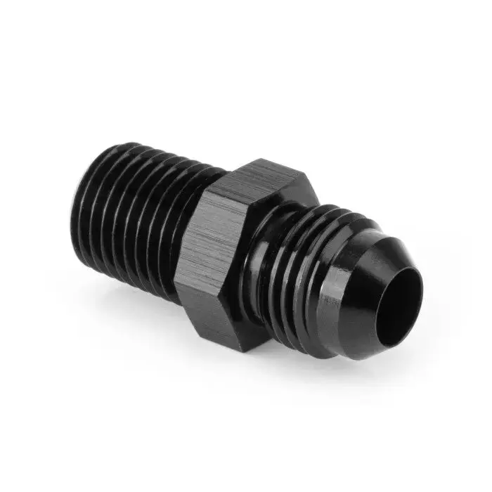 Hel Aluminium -6 An Male To 1/4" Npt Male Straight Adapter 1