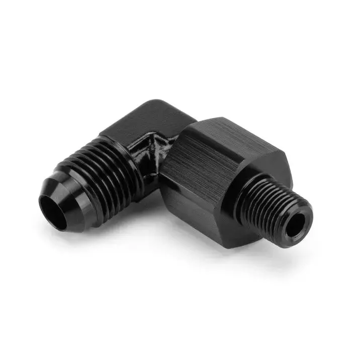 Hel Aluminium An6 To 1/8" Npt Male-Male 90° Elbow Swivel Adapter 1