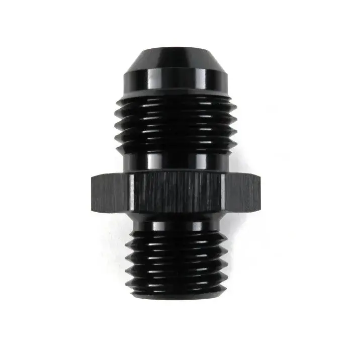 Hel Aluminium -6 An Male To M12 X 1.5 Male Straight Adapter 1