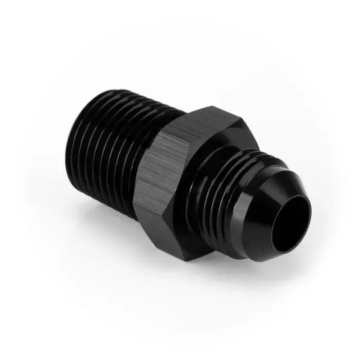 Hel Aluminium -8 An Male To 1/2" Npt Male Straight Adapter 1