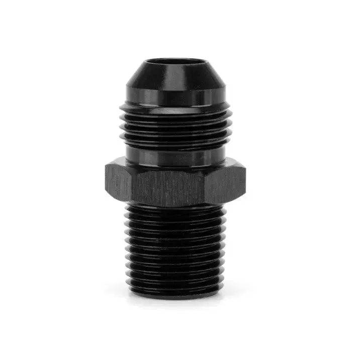 Hel Aluminium An8 Male To 3/8" Npt Male Straight Adapter 1