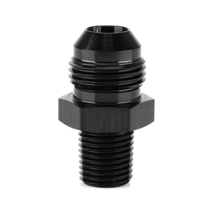 Hel Aluminium An8 Male To 1/4" Npt Straight Adapter 1