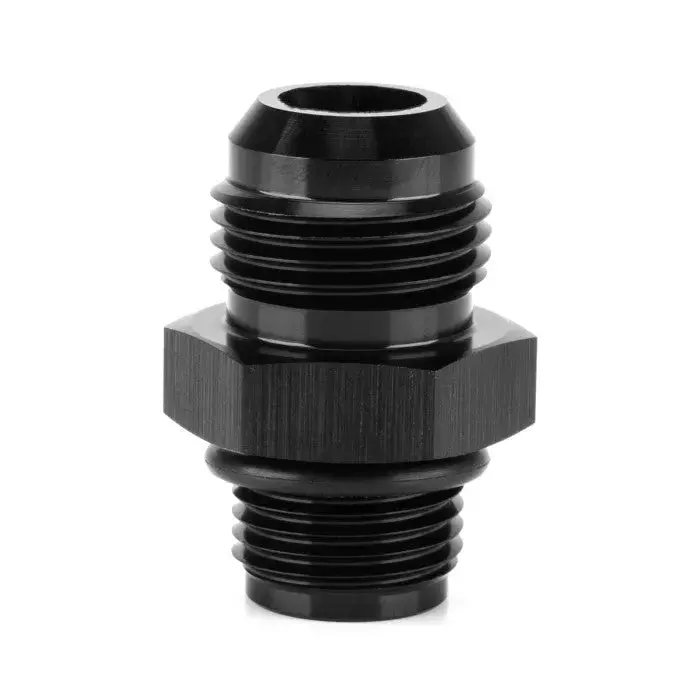 Hel Aluminium An8 Male To 5/8" Unf Straight Adapter 1