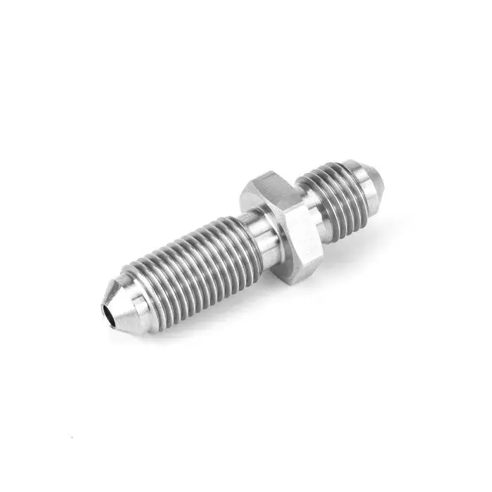 Hel Stainless Steel -3 An Straight Bulkhead Adapter Fitting 1