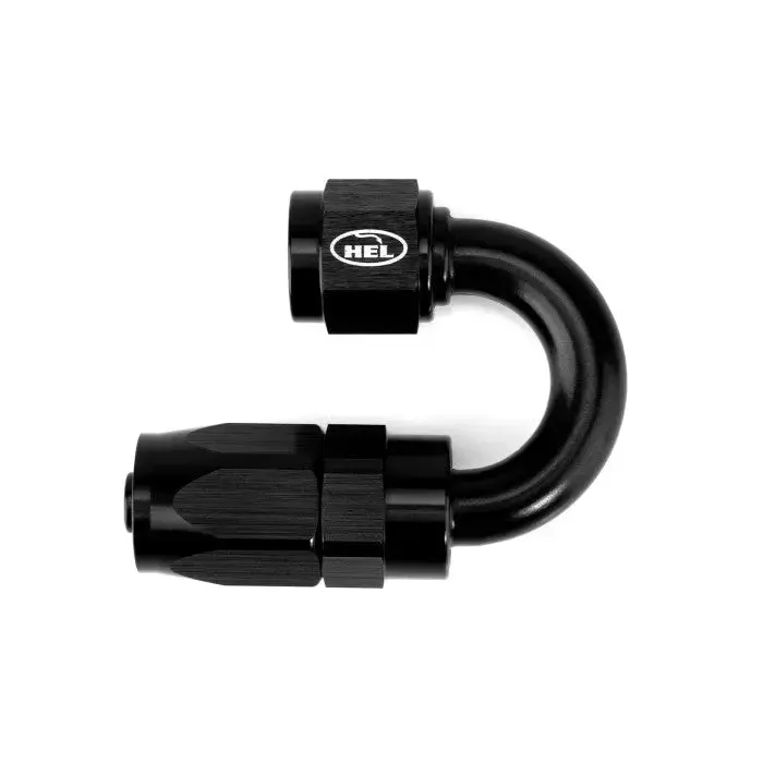 An6 180 Degree Rubber Hose Fitting For Braided An Rubber Lines 1