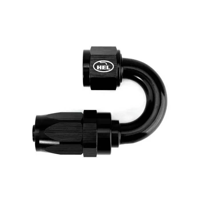 An8 180 Degree Rubber Hose Fitting For Braided An Rubber Lines 1