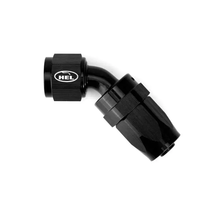 An8 45 Degree Rubber Hose Fitting For Braided An Rubber Lines 1