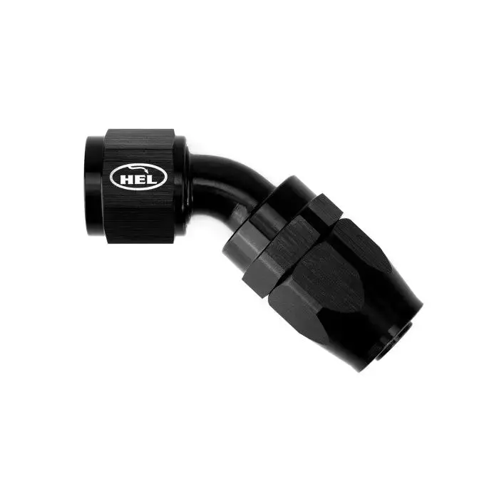 An10 45 Degree Rubber Hose Fitting For Braided An Rubber Lines 1
