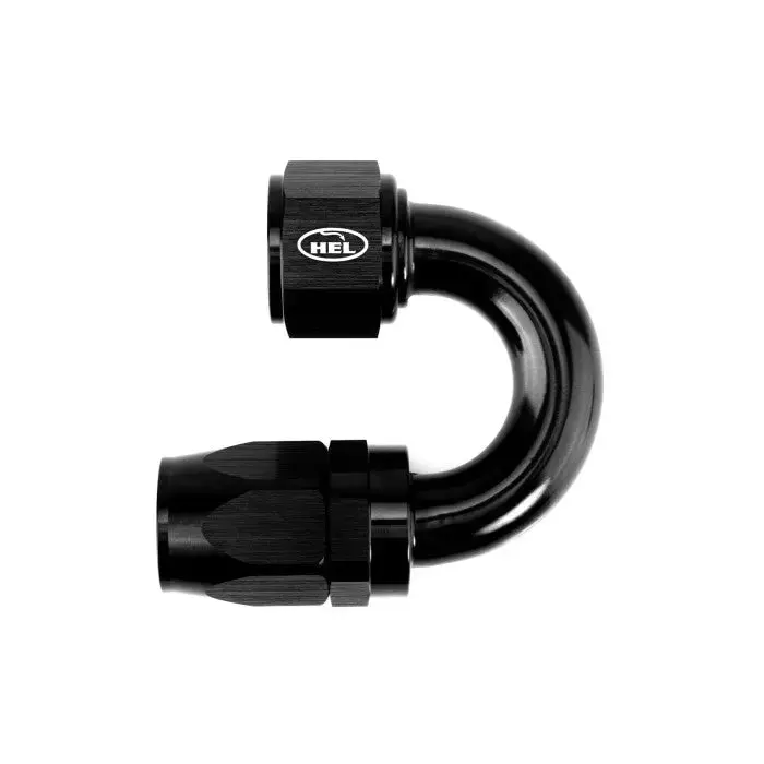 An12 180 Degree Rubber Hose Fitting For Braided An Rubber Lines 1