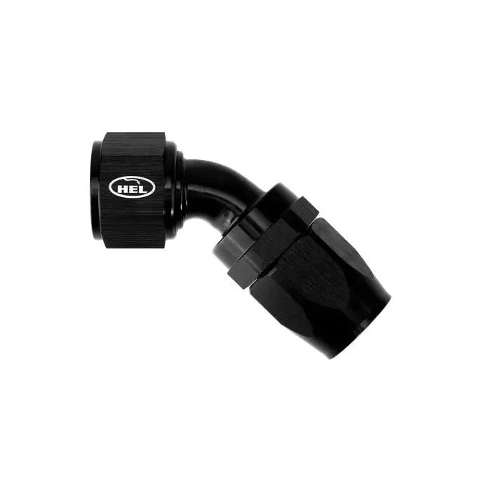 An12 45 Degree Rubber Hose Fitting For Braided An Rubber Lines 1