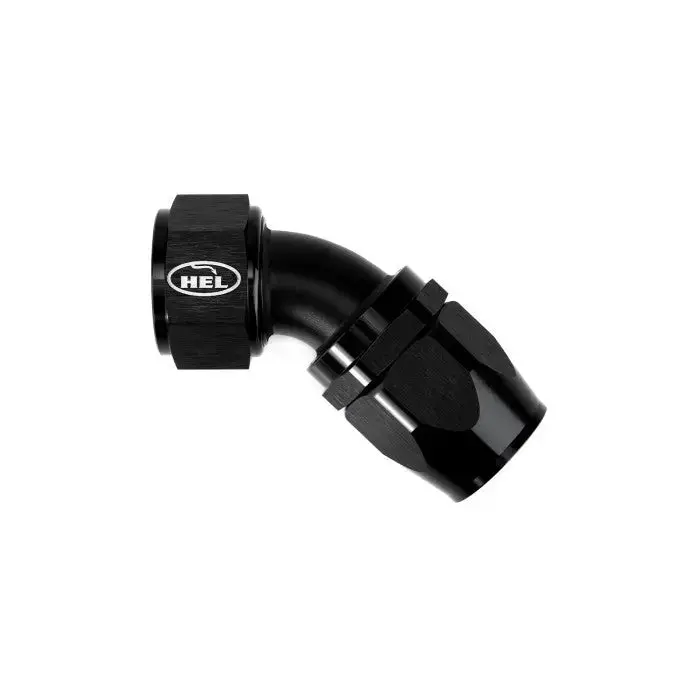 An20 45 Degree Rubber Hose Fitting For Braided An Rubber Lines 1
