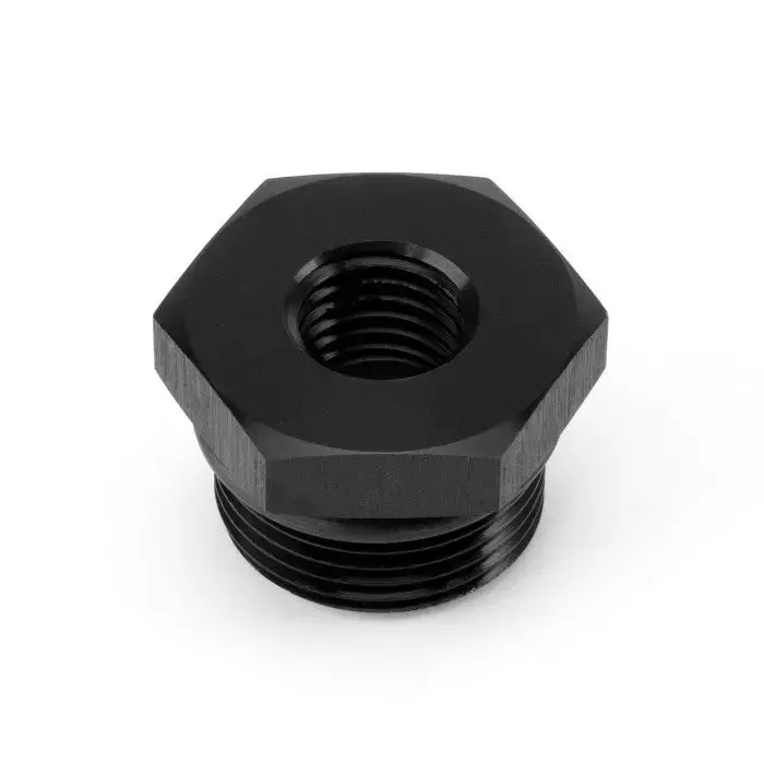 Hel Aluminium M22 X 1.5 Port Plug With M12 X 1.5 Sensor Port 1