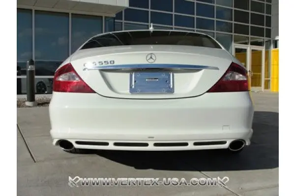 Vertex Mercedes Cls Rear Half Spoiler 1