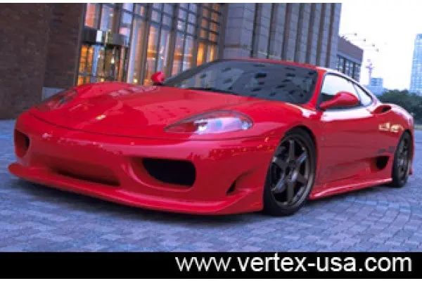 Vertex Ferrari 360 Modena Vertice Full Kit-Carbon Fiber 1