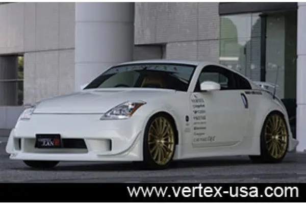 Vertex Lang R System Body Kit (Small Canards) For 2003-2009 Nissan Z33 350Z 1