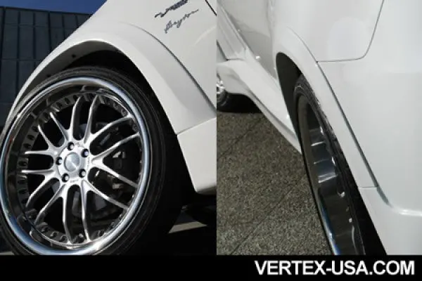 Vertex Vertice Design Bmw E71/X6 Front Fender Extensions (Frp) 1