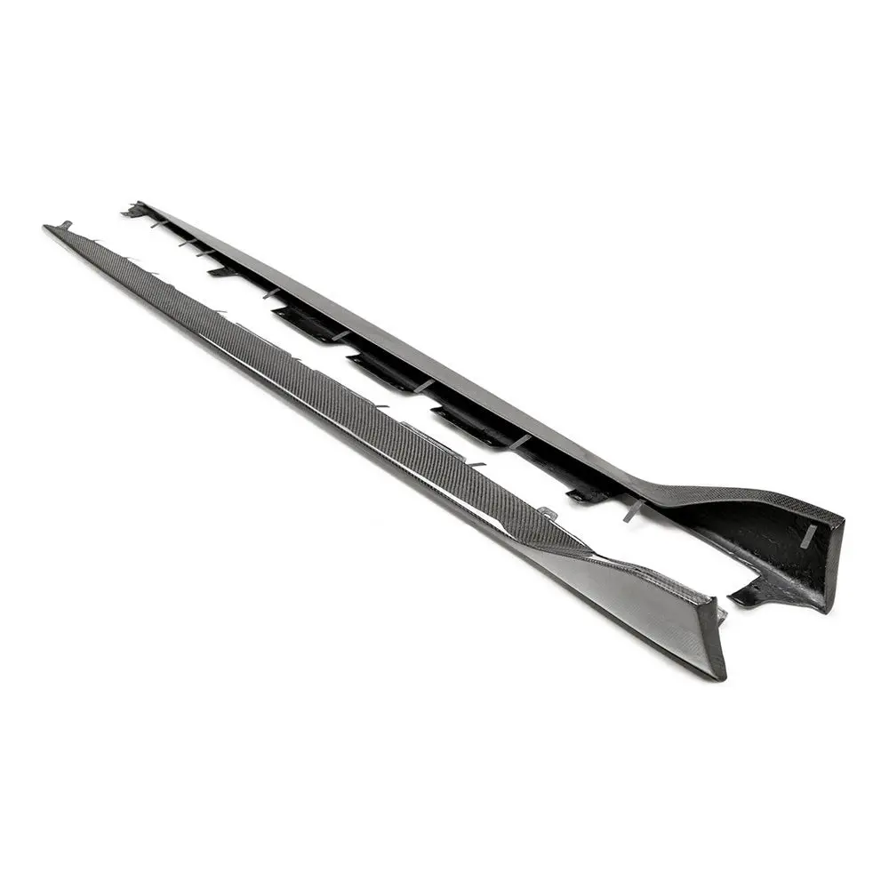 Oem-Style Carbon Fiber Side Skirts For 2020-2021 Toyota Gr Supra 1