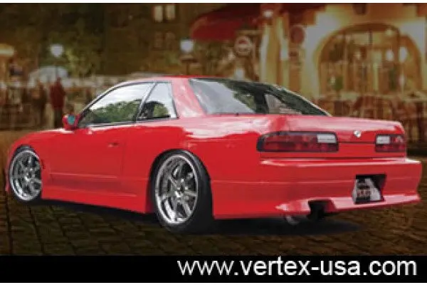 Vertex Rear Bumper For 1989-1994 Nissan S13 Silvia/240Sx Coupe 1