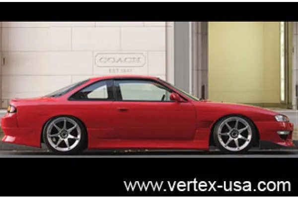 Vertex Front Aero Fenders For 1997-1998 Nissan S14 240Sx Kouki 1