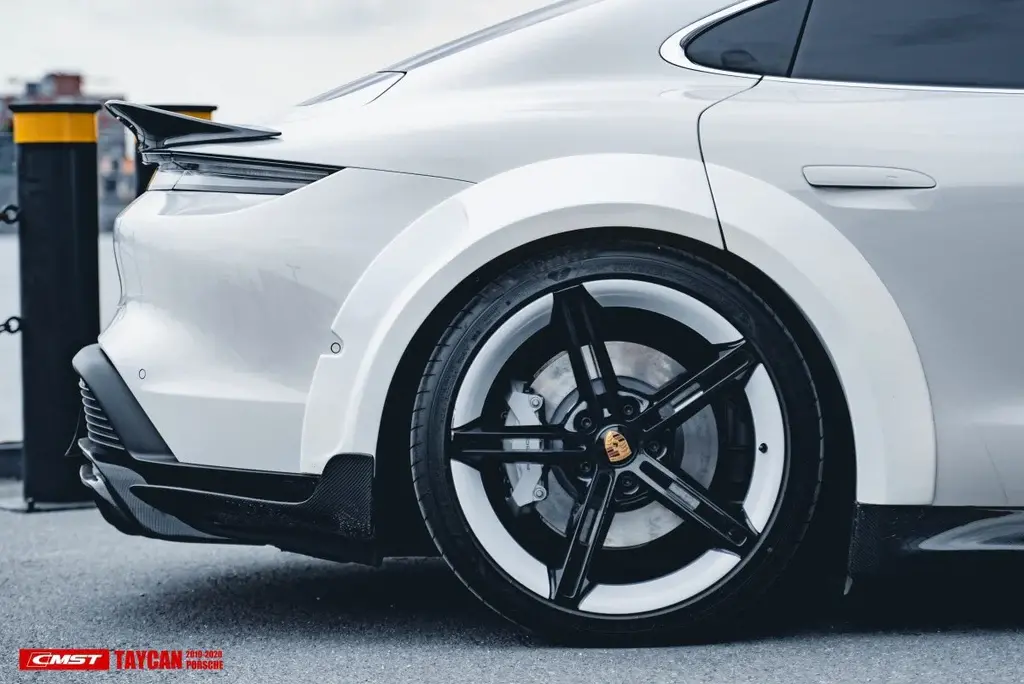 Cmst Tuning Carbon Fiber & Frp Rear Spoiler For Porsche Taycan 9J1 Rwd/4S/Gts/Turbo S 4