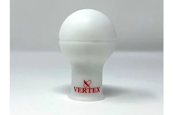 Vertex Monochrome Shift Knob Limited Edition White With Pink Logo 1