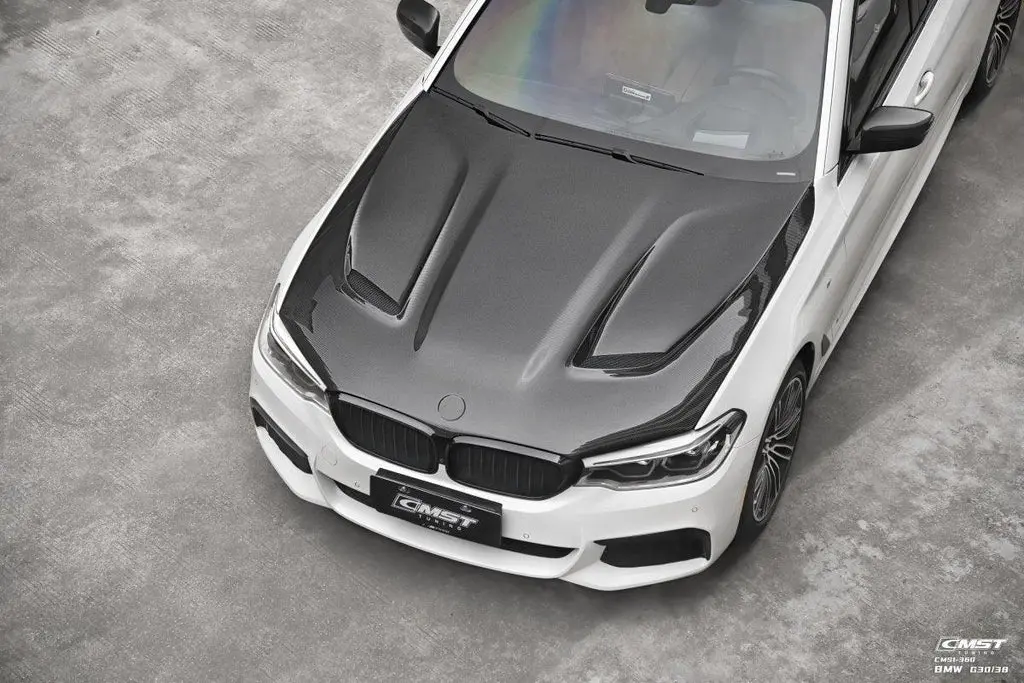Cmst Tuning Vented Carbon Fiber Hood Bonnet Ver.2 For Bmw M5 F90 G30 540I M550i 1