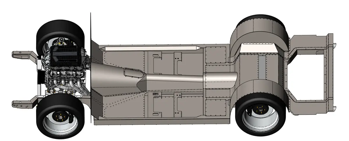 1970-72 Legacy Series Chevelle Unibody Chassis By Roadster Shop 1