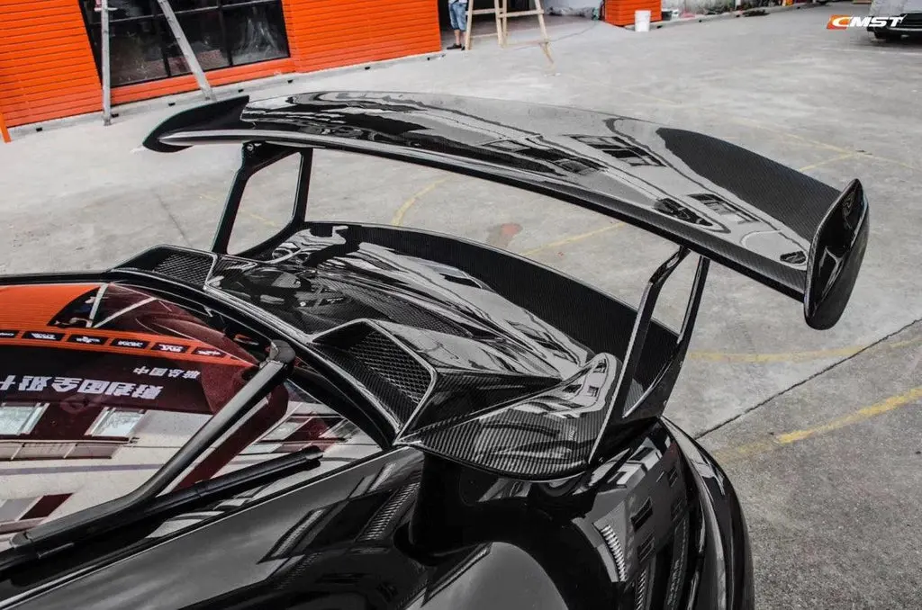 Cmst Tuning Carbon Fiber & Frp Gt2rs Rear Trunk Lid & Wing For Porsche 991 991.1 991.2 Base/S/T/4S/Gts/Turbo S 7