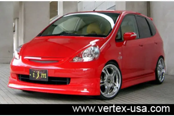 Vertex Honda Fit Ism Front Half Spoiler (Front Lip) 1