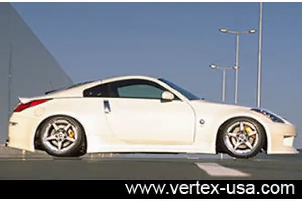 Vertex Side Skirts For 2003-2009 Nissan Z33 350Z 1