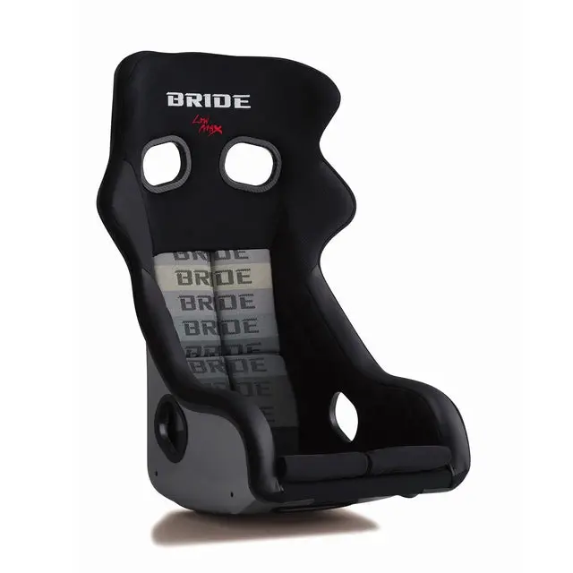 Bride Xero Cs Gradation Bucket Seat - Carbon Black Shell / Silver Frp Shell 1