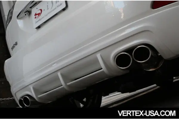 Ism 04-09 Lexus Rx (Harrier) Rear Lip With Stainless Steel Exhaust Dual Exhaust 1