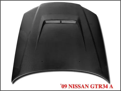 Cmst Tuning Carbon Fiber Hood Ver.1 For Nissan Gtr Gtst R34 1