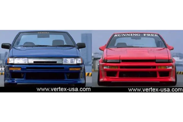 Vertex Front Bumper For 1983-1987 Ae86 Corolla (Levin - Trueno) 1