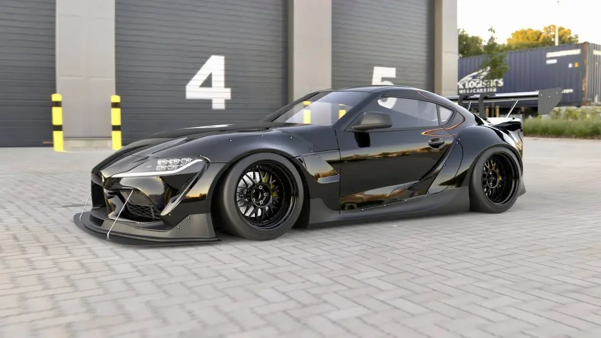 Pandem V1.5 Toyota Gr Supra 2020+ Wide Body Aero 1