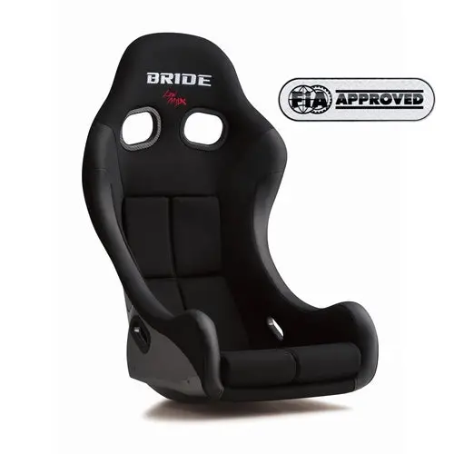 Bride Zieg Iv Bucket Seat - Black Carbon Black Shell / Silver Frp Shell 1
