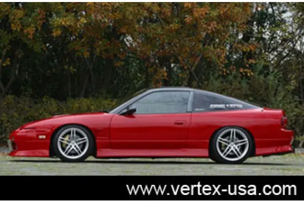 Vertex Side Skirts For 1989-1994 Nissan Rs13 180Sx/S13 Silvia/240Sx Hatchback 1